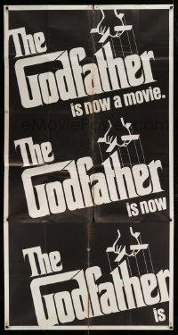 8b724 GODFATHER 3sh 1972 Francis Ford Coppola crime classic, great art by S. Neil Fujita!