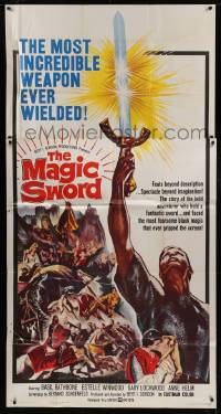 8b809 MAGIC SWORD 3sh 1961 Gary Lockwood wields the most incredible weapon ever!
