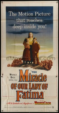8b824 MIRACLE OF OUR LADY OF FATIMA 3sh 1952 a true story that reaches deep inside you!