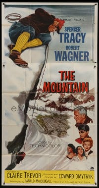 8b828 MOUNTAIN 3sh 1956 mountain climber Spencer Tracy, Robert Wagner, Claire Trevor!