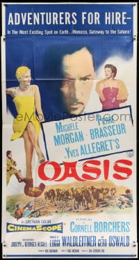 8b848 OASIS 3sh 1956 sexy Michele Morgan, Pierre Brasseur, directed by Yves Allegret!