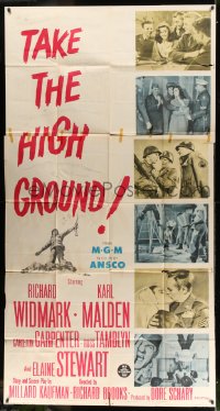 8b945 TAKE THE HIGH GROUND 3sh 1953 Korean War soldiers Richard Widmark & Karl Malden!