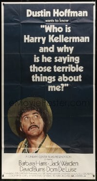 8b987 WHO IS HARRY KELLERMAN 3sh 1971 Dustin Hoffman in cowboy hat wants to know!
