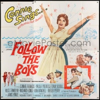 8b354 FOLLOW THE BOYS 6sh 1963 Connie Francis sings and the whole Navy fleet swings!