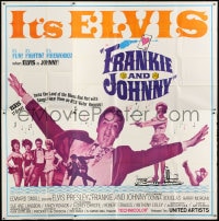 8b356 FRANKIE & JOHNNY 6sh 1966 Elvis Presley turns the land of the blues red hot!