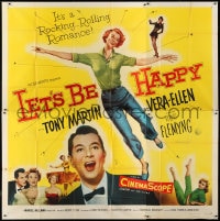 8b382 LET'S BE HAPPY 6sh 1957 pretty Vera-Ellen & Tony Martin in a rocking and rolling romance!