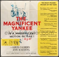 8b386 MAGNIFICENT YANKEE 6sh 1951 Louis Calhern as Oliver Wendell Holmes, directed by John Sturges!