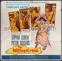 8b390 MILLIONAIRESS 6sh 1960 beautiful Sophia Loren is the richest girl in the world, Peter Sellers