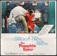 8b405 PUMPKIN EATER 6sh 1964 Anne Bancroft, Peter Finch, a marriage bed isn't always a bed of roses!