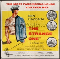 8b424 STRANGE ONE 6sh 1957 military cadet Ben Gazzara is the most fascinating louse you ever met!
