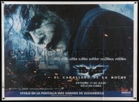 8b448 DARK KNIGHT IMAX advance Argentinean 43x59 2008 huge close-up of Heath Ledger as the Joker!