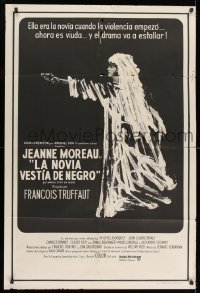 8b472 BRIDE WORE BLACK Argentinean 1968 Francois Truffaut's La Mariee Etait en Noir, Jeanne Moreau!