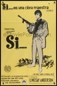 8b518 IF Argentinean 1969 introducing Malcolm McDowell, directed by Lindsay Anderson!