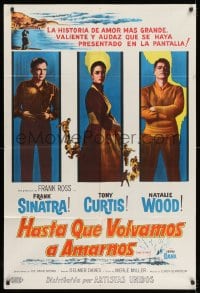 8b527 KINGS GO FORTH Argentinean 1958 portraits of Frank Sinatra, Tony Curtis & Natalie Wood!