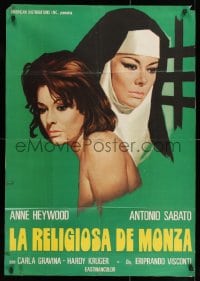 8b531 LADY OF MONZA Argentinean 1972 her other love is God, sexy nun Anne Heywood!