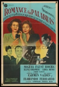 8b566 ROMANCE SIN PALABRAS Argentinean 1948 Romance Without Words, Miguel Faust Rocha, Elina Colomer