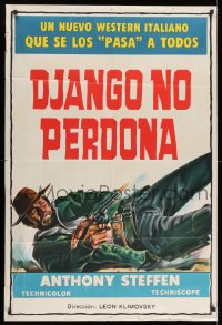 8b574 SOME DOLLARS FOR DJANGO Argentinean 1968 Pochi Dollari per Django, spaghetti western action!
