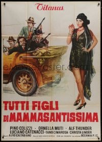 8b238 ITALIAN GRAFFITI Italian 1p 1973 Italian spoof comedy about the Roaring Twenties, great art!