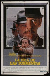 8b054 EYE OF THE NEEDLE INCOMPLETE int'l Spanish language 1-stop poster 1981 Sutherland, Graves art!