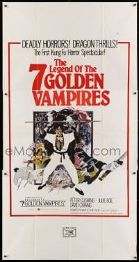 8b033 7 BROTHERS MEET DRACULA South African 3sh 1979 Julie Ege in Legend of the 7 Golden Vampires!