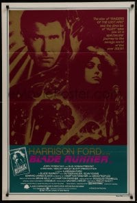 8c700 BLADE RUNNER Aust 1sh 1982 Ridley Scott sci-fi classic, Harrison Ford, different art!