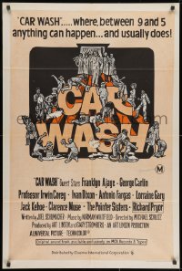 8c705 CAR WASH Aust 1sh 1976 written by Joel Schumacher, printed for use in California theaters!