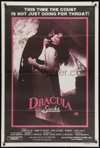 8c719 DRACULA SUCKS Aust 1sh 1980 this time the Count is not just going for throat!