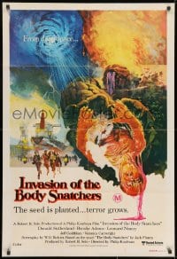 8c732 INVASION OF THE BODY SNATCHERS Aust 1sh 1978 Kaufman classic remake of sci-fi thriller!