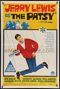8c749 PATSY Aust 1sh 1964 wacky art of Jerry Lewis hanging from strings like a puppet!