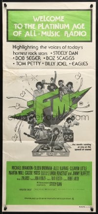 8c838 FM Aust daybill 1978 wacky Martin Mull, Eileen Brennan, radio rock 'n' roll comedy!