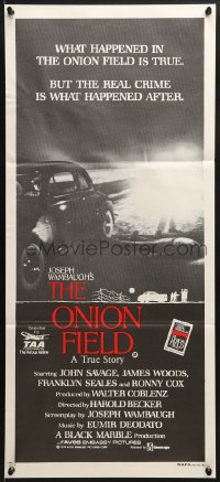 8c912 ONION FIELD Aust daybill 1979 what happened was true, the real crime is what happened after!