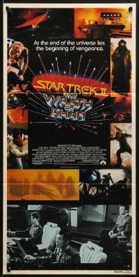 8c950 STAR TREK II Aust daybill 1982 The Wrath of Khan, Leonard Nimoy, William Shatner