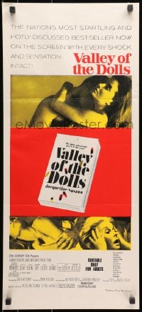 8c982 VALLEY OF THE DOLLS Aust daybill 1968 Patty Duke, sexy Sharon Tate, Barbara Parkins!
