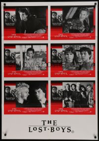 8c687 LOST BOYS Aust LC poster 1987 teen vampire Kiefer Sutherland, Corey & Corey, Alex Winter!