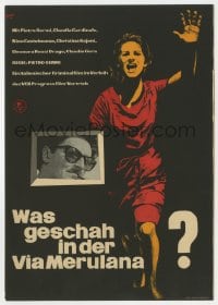 8c322 FACTS OF MURDER East German 8x12 1961 Claudia Cardinale, Pietro Germi's Un Maledetto Imbroglio!