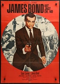 8c572 DR. NO German R1970s art of Sean Connery as James Bond & Ursula Andress, different images!