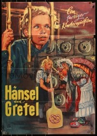8c598 HANSEL & GRETEL German 1960s Walter Janssen's Hansel und Gretel, kitchen style!