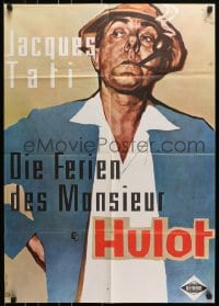 8c631 MR. HULOT'S HOLIDAY German R1960s Jacques Tati, Les vacances de Monsieur Hulot