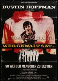 8c663 STRAW DOGS German 1972 directed by Sam Peckinpah, Dustin Hoffman, cool different images!