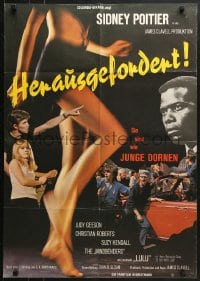 8c669 TO SIR, WITH LOVE German 1967 Sidney Poitier, Geeson, directed by James Clavell!