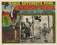8c028 CARNAVAL ATLANTIDA Spanish/US LC 1952 sexy Maria Antonieta Pons in wild outfits!
