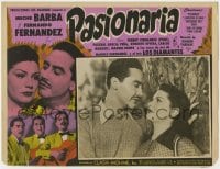 8c031 PASIONARIA Spanish/US LC 1952 great images of sexy Meche Barba & Fernando Fernandez!