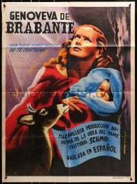 8c415 REVENGE OF THE CRUSADER Mexican poster 1967 Maria Jose Alfonso, Juanino Renau Berenguer art!