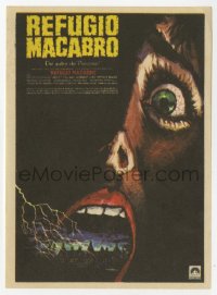 8c062 ASYLUM Spanish herald 1973 written by Robert Bloch, horror, different scared woman art!