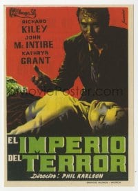 8c232 PHENIX CITY STORY Spanish herald 1957 different Juanino art of Kiley & Grant, classic noir!