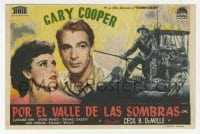 8c282 STORY OF DR. WASSELL Spanish herald 1945 Gary Cooper, Laraine Day, DeMille, different!