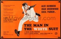 8c001 MAN IN THE WHITE SUIT English trade ad 1951 Alec Guinness Ealing classic, country of origin!