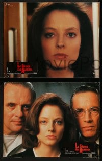 8c033 SILENCE OF THE LAMBS 4 French LCs 1991 Jodie Foster, Anthony Hopkins, Scott Glenn!