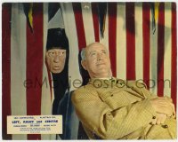 8d631 LEFT RIGHT & CENTRE English LC 1959 great close up of Alastair Sim, English political comedy!