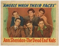 8d221 ANGELS WASH THEIR FACES LC R1940s great posed portrait of the Dead End Kids, very rare!